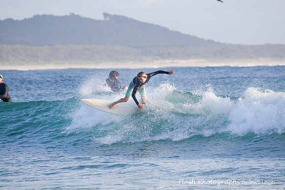 Surfing Crescent Head