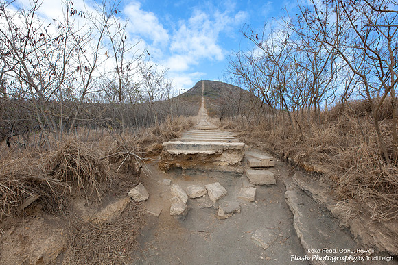 Koko Head Crater Trail, Oahu, Hawaii